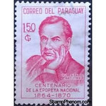 Paraguay 1966 Ruben Darío-Stamps-Paraguay-Mint-StampPhenom