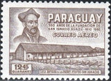 Paraguay 1966 St. Ignatius and St. Ignatius monastery-Stamps-Paraguay-Mint-StampPhenom