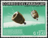 Paraguay 1966 Telecommunications Satellite Relay 1 and Relay 2-Stamps-Paraguay-Mint-StampPhenom