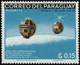 Paraguay 1966 Telstar 1 and 2-Stamps-Paraguay-Mint-StampPhenom