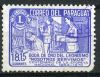 Paraguay 1967 Bibliothek-Stamps-Paraguay-Mint-StampPhenom