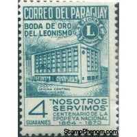 Paraguay 1967 Building-Stamps-Paraguay-Mint-StampPhenom