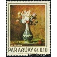 Paraguay 1967 Chardin-Stamps-Paraguay-Mint-StampPhenom