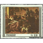 Paraguay 1967 Jan Steen-Stamps-Paraguay-Mint-StampPhenom