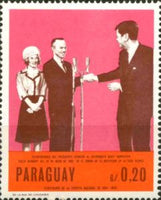 Paraguay 1967 John F. Kennedy-Stamps-Paraguay-Mint-StampPhenom