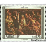 Paraguay 1967 Jordaens-Stamps-Paraguay-Mint-StampPhenom