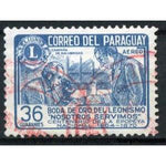 Paraguay 1967 Men working with Microscope-Stamps-Paraguay-Mint-StampPhenom