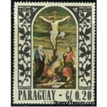 Paraguay 1967 Painting by Da Ponte-Stamps-Paraguay-Mint-StampPhenom