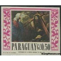 Paraguay 1967 Painting by Murillo-Stamps-Paraguay-Mint-StampPhenom