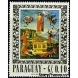 Paraguay 1967 Painting by Raphael-Stamps-Paraguay-Mint-StampPhenom