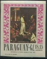 Paraguay 1967 Painting by Tintoretto-Stamps-Paraguay-Mint-StampPhenom