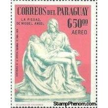 Paraguay 1967 Pieta-Stamps-Paraguay-Mint-StampPhenom