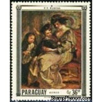 Paraguay 1967 Rubens-Stamps-Paraguay-Mint-StampPhenom