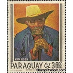 Paraguay 1967 Van Gogh-Stamps-Paraguay-Mint-StampPhenom