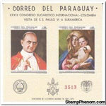 Paraguay 1968 39th International Eucharistic Congress-Stamps-Paraguay-Mint-StampPhenom