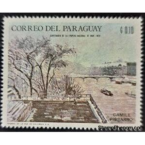 Paraguay 1968 Camile Pissarro-Stamps-Paraguay-Mint-StampPhenom