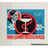 Paraguay 1968 Christiaan Neethling Barnard (1922-2001)-Stamps-Paraguay-Mint-StampPhenom