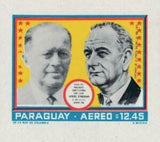 Paraguay 1968 Presidents Stroessner and Johnson-Stamps-Paraguay-Mint-StampPhenom