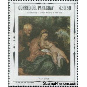 Paraguay 1968 Van Dyck-Stamps-Paraguay-Mint-StampPhenom