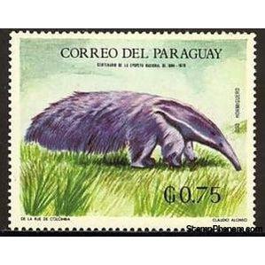 Paraguay 1969 Giant Anteater (Myrmecophaga tridactyla)-Stamps-Paraguay-StampPhenom