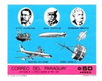 Paraguay 1969 Global Satellite Coverage-Stamps-Paraguay-StampPhenom