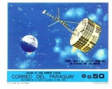 Paraguay 1969 Satellite "Heos A"-Stamps-Paraguay-StampPhenom