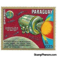 Paraguay 1970 Apollo 8, Dec. 1968-Stamps-Paraguay-StampPhenom