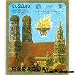 Paraguay 1970 Cathedral of Our Dear Lady, Munich-Stamps-Paraguay-StampPhenom