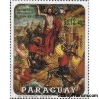 Paraguay 1970 Christ appears to soldiers-Stamps-Paraguay-StampPhenom