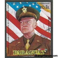 Paraguay 1970 General D. D. Eisenhower (1890-1969), 34 President of USA-Stamps-Paraguay-StampPhenom