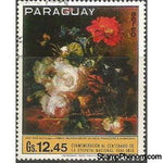 Paraguay 1970 Jan Van Huysum-Stamps-Paraguay-StampPhenom