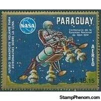 Paraguay 1970 Lunar vehicle-Stamps-Paraguay-StampPhenom