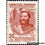 Paraguay 1970 Marshal Francisco S. López-Stamps-Paraguay-StampPhenom