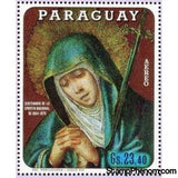 Paraguay 1970 Mater Dolorosa-Stamps-Paraguay-StampPhenom