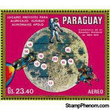 Paraguay 1970 Moon map-Stamps-Paraguay-StampPhenom