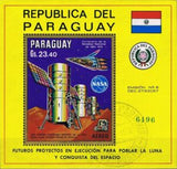 Paraguay 1970 Moon station-Stamps-Paraguay-StampPhenom