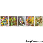 Paraguay 1970 Paintings of flowers-Stamps-Paraguay-StampPhenom