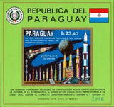 Paraguay 1970 Rocketry-Stamps-Paraguay-StampPhenom