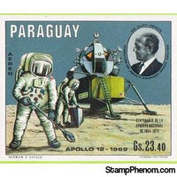 Paraguay 1970 Rocketry-Stamps-Paraguay-StampPhenom