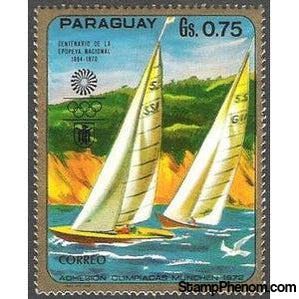 Paraguay 1970 Sailing-Stamps-Paraguay-StampPhenom