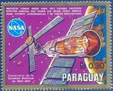 Paraguay 1970 Space station-Stamps-Paraguay-StampPhenom