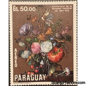 Paraguay 1970 Walscappelle-Stamps-Paraguay-StampPhenom