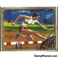 Paraguay 1970 Women's Hurdles-Stamps-Paraguay-StampPhenom