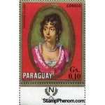 Paraguay 1971 Desiree Clary-Stamps-Paraguay-StampPhenom