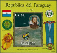 Paraguay 1971 Johannes Kepler (1571-1630)-Stamps-Paraguay-StampPhenom