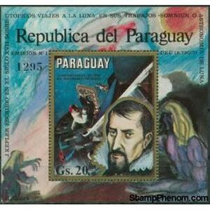 Paraguay 1971 Johannes Kepler (1571-1630)-Stamps-Paraguay-StampPhenom