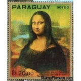 Paraguay 1971 Mona Lisa; Da Vinci-Stamps-Paraguay-StampPhenom