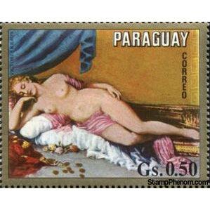 Paraguay 1971 Napoleon's women. Victoria Kraus.-Stamps-Paraguay-StampPhenom