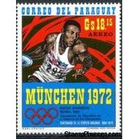 Paraguay 1971 Rafer Johnson, Rome 1960-Stamps-Paraguay-StampPhenom