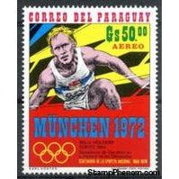 Paraguay 1971 Willi Holdorf, Tokyo 1964-Stamps-Paraguay-StampPhenom